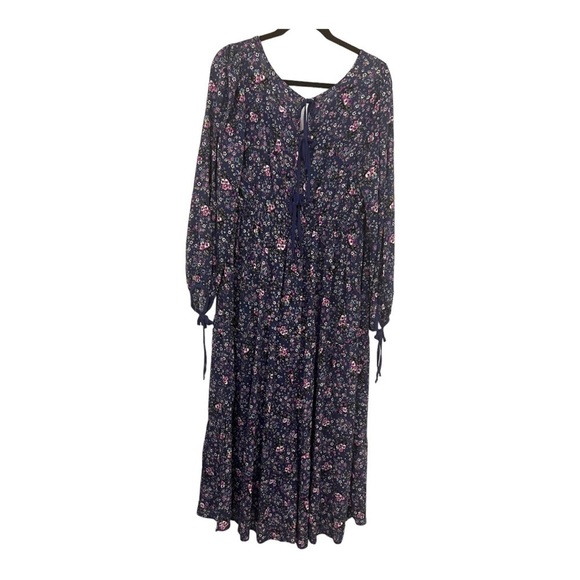 Live To Be Spoiled Maxi Dress Long Sleeve XXL NWT - Picture 3 of 9